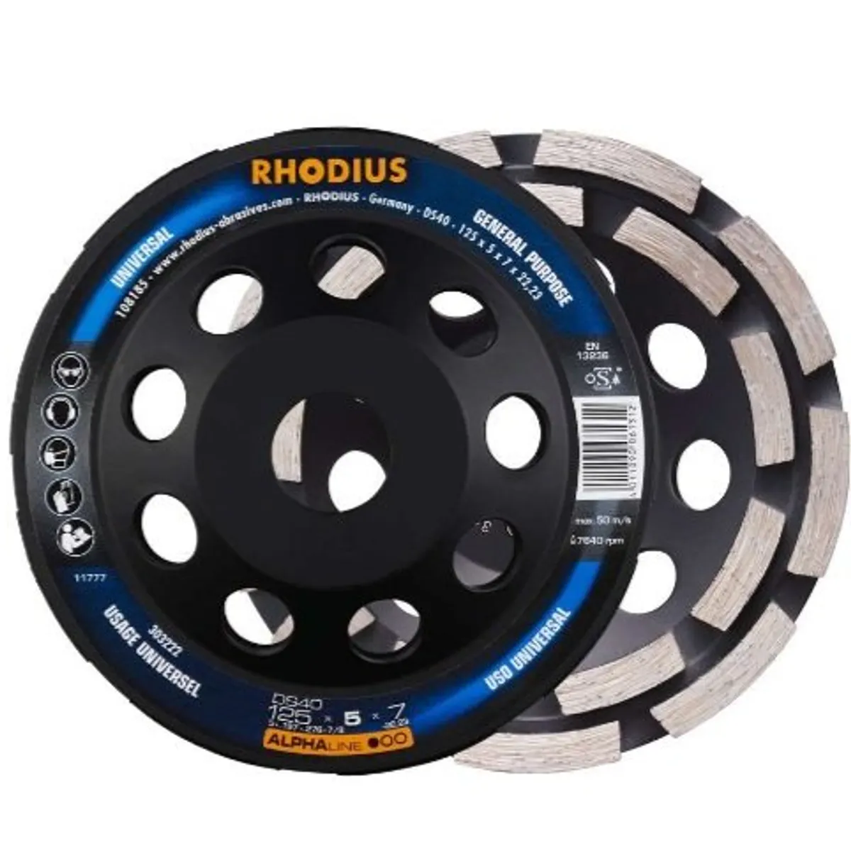 Алмазна чашка RHODIUS